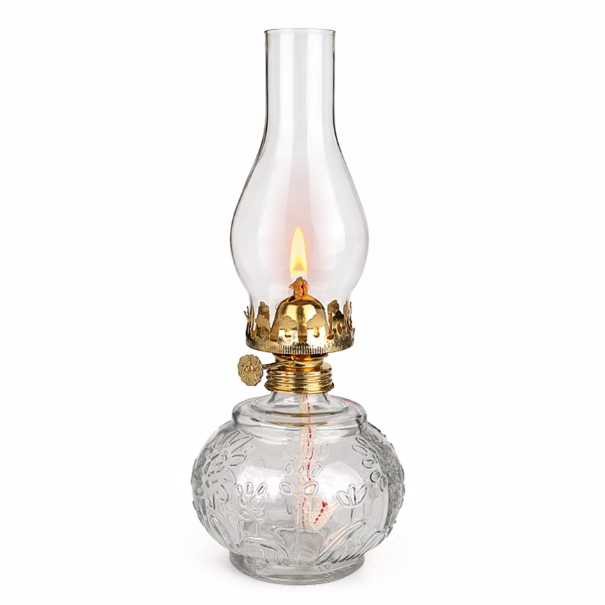 Brilagi - Petrolejová lampa MERLIN priehľadná