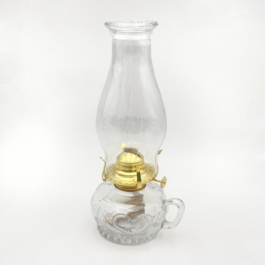 Brilagi - Petrolejová lampa MERLIN priehľadná
