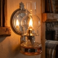Brilagi - Petrolejová lampa MERLIN v lesklom chróme