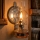 Brilagi - Petrolejová lampa so zrkadlom MERLIN, lesklý chróm