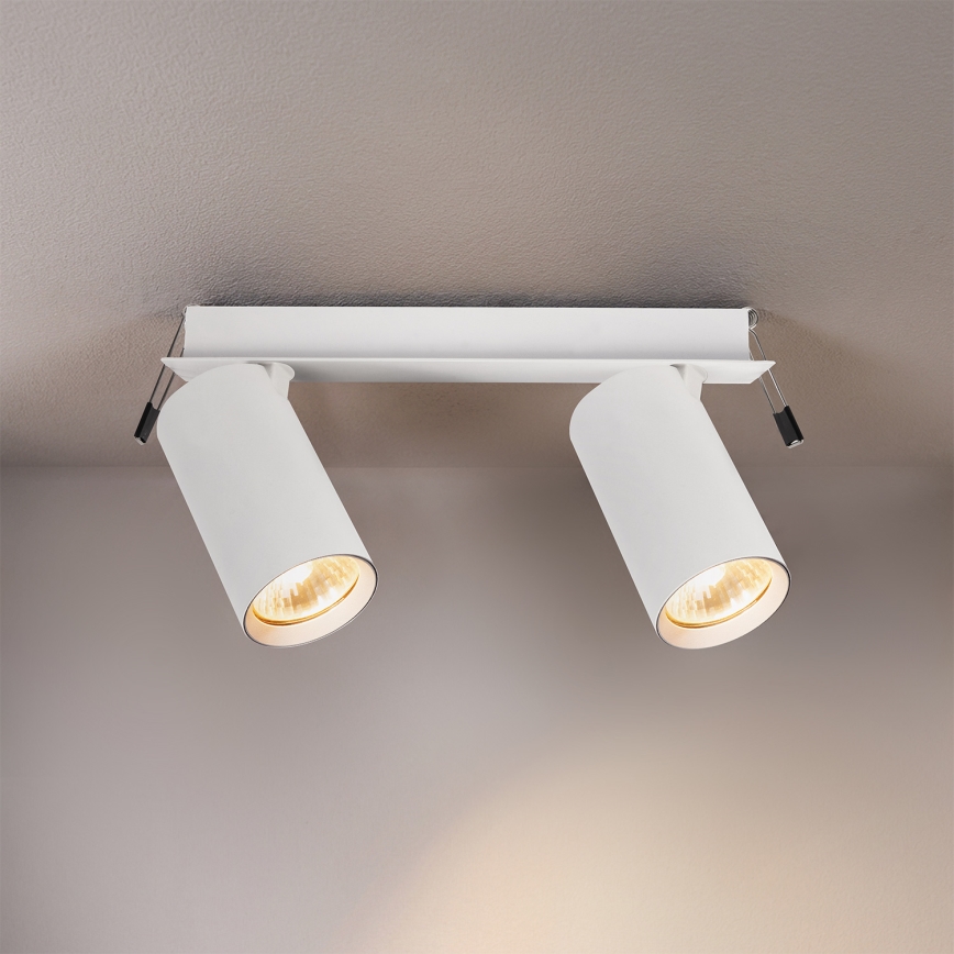 Brilagi - Podhľadové svietidlo SELE 2xGU10/30W/230V biela
