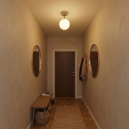 Brilagi - Prisadené stropné svietidlo 1xE27/60W/230V béžová/zlatá