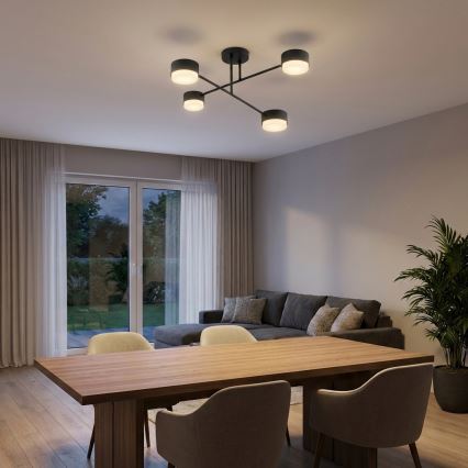 Brilagi - Prisadený luster 4xGX53/12W/230V čierny