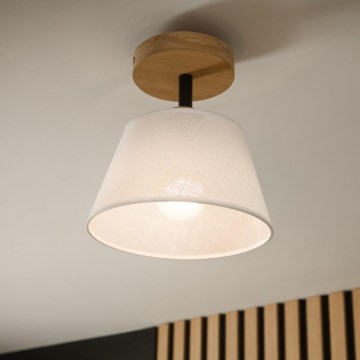 Brilagi - Prisadený luster ANTHONY 1xE14/60W/230V dub/biela