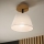Brilagi - Prisadený luster ANTHONY 1xE14/60W/230V dub/biela