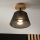 Brilagi - Prisadený luster ANTHONY 1xE14/60W/230V dub/čierna
