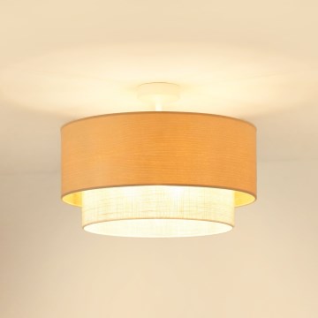 Brilagi - Prisadený luster ARIZONA BOHO 1xE27/15W/230V pr. 45 cm béžová