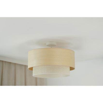 Brilagi - Prisadený luster ARIZONA BOHO 1xE27/15W/230V pr. 45 cm béžová