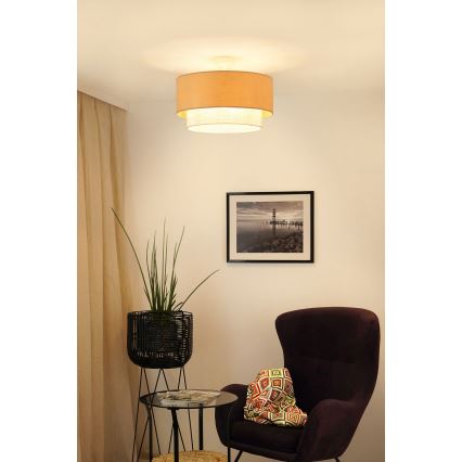 Brilagi - Prisadený luster ARIZONA BOHO 1xE27/15W/230V pr. 45 cm béžová