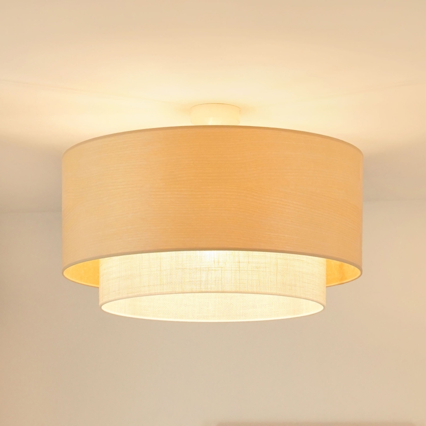 Brilagi - Prisadený luster ARIZONA BOHO 1xE27/15W/230V pr. 60 cm béžová
