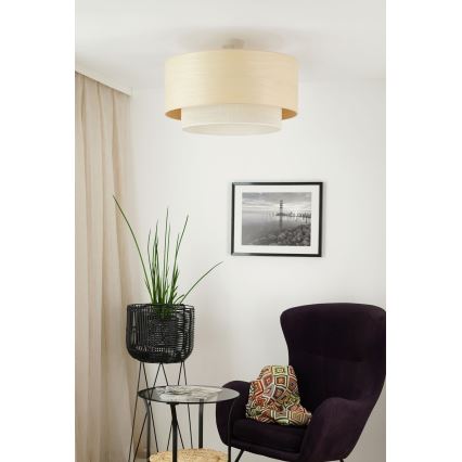 Brilagi - Prisadený luster ARIZONA BOHO 1xE27/15W/230V pr. 60 cm béžová