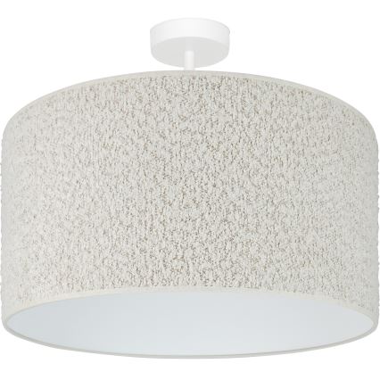 Brilagi - Prisadený luster BOUCLE ROLLER 1xE27/15W/230V pr. 45 cm krémová