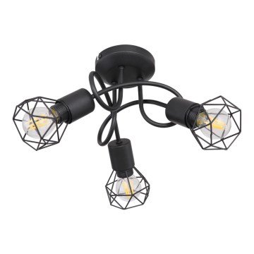 Brilagi - Prisadený luster CAGE 3xE14/40W/230V