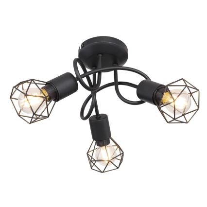 Brilagi - Prisadený luster CAGE 3xE14/40W/230V