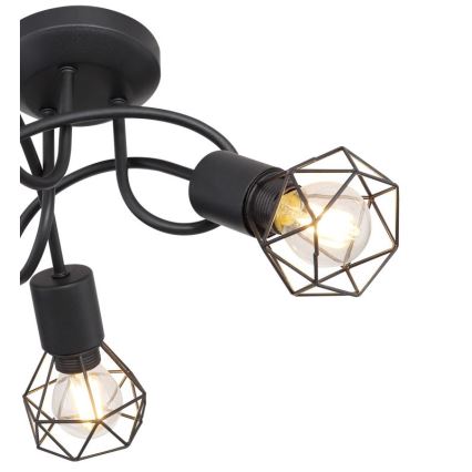 Brilagi - Prisadený luster CAGE 3xE14/40W/230V