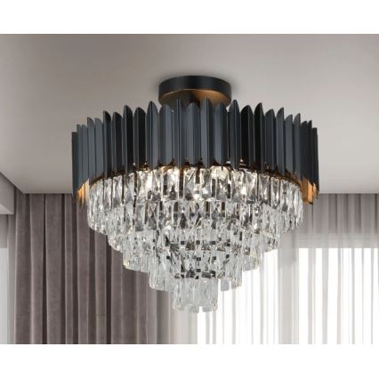 Brilagi - Prisadený luster CARLOS 9xE14/40W/230V pr. 60 cm