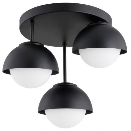 BRILAGI - Prisadený luster COSMO 3xE27/60W/230V čierna
