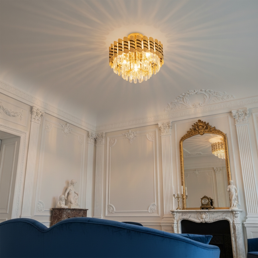 Brilagi - Prisadený luster CRISTAL 5xE14/40W/230V pr. 38 cm