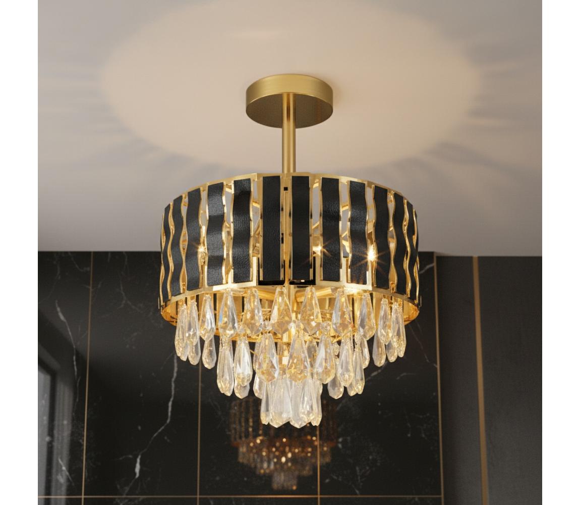 Brilagi - Prisadený luster CRISTAL 5xE14/40W/230V pr. 38 cm BG72416