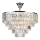 Brilagi - Prisadený luster CRYSTAL 5xE14/40W/230V lesklý chróm