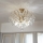 Brilagi - Prisadený luster CRYSTAL 6xE14/60W/230V zlatá