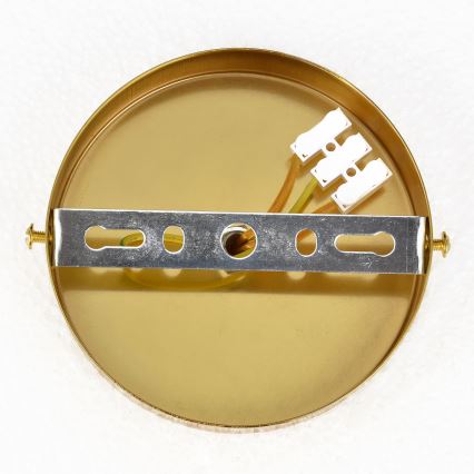 Brilagi - Prisadený luster ECLIPSE 5xE14/10W/230V pr. 38 cm čierna/zlatá