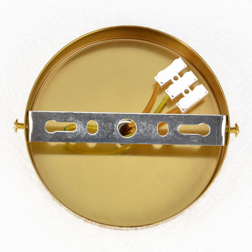 Brilagi - Prisadený luster ECLIPSE 5xE14/10W/230V pr. 38 cm čierna/zlatá