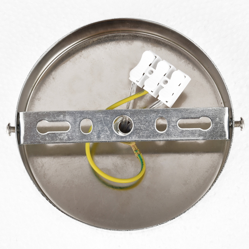 Brilagi - Prisadený luster ECLIPSE 7xE14/10W/230V, priemer 48 cm, strieborný