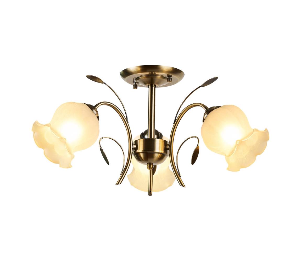 Brilagi Brilagi - Prisadený luster FLORA 3xE14/60W/230V bronzová