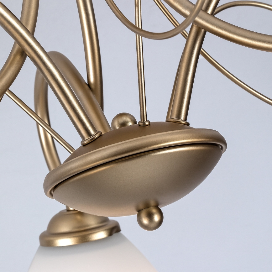 Brilagi - prisadený luster FRED 3xE27/60W/230V, priemer 59 cm, zlatý