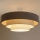 Brilagi - Prisadený luster LUNETA 3xE27/60W/230V pr. 80 cm sivá/krémová/biela