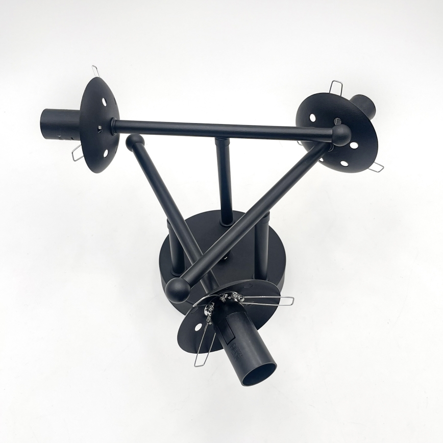 Brilagi - Prisadený luster MALIVA 3xE14/15W/230V čierna/číra