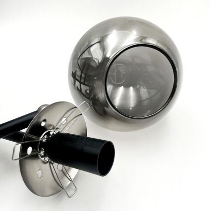 Brilagi - Prisadený luster MALIVA 3xE14/15W/230V matný chróm/dymová