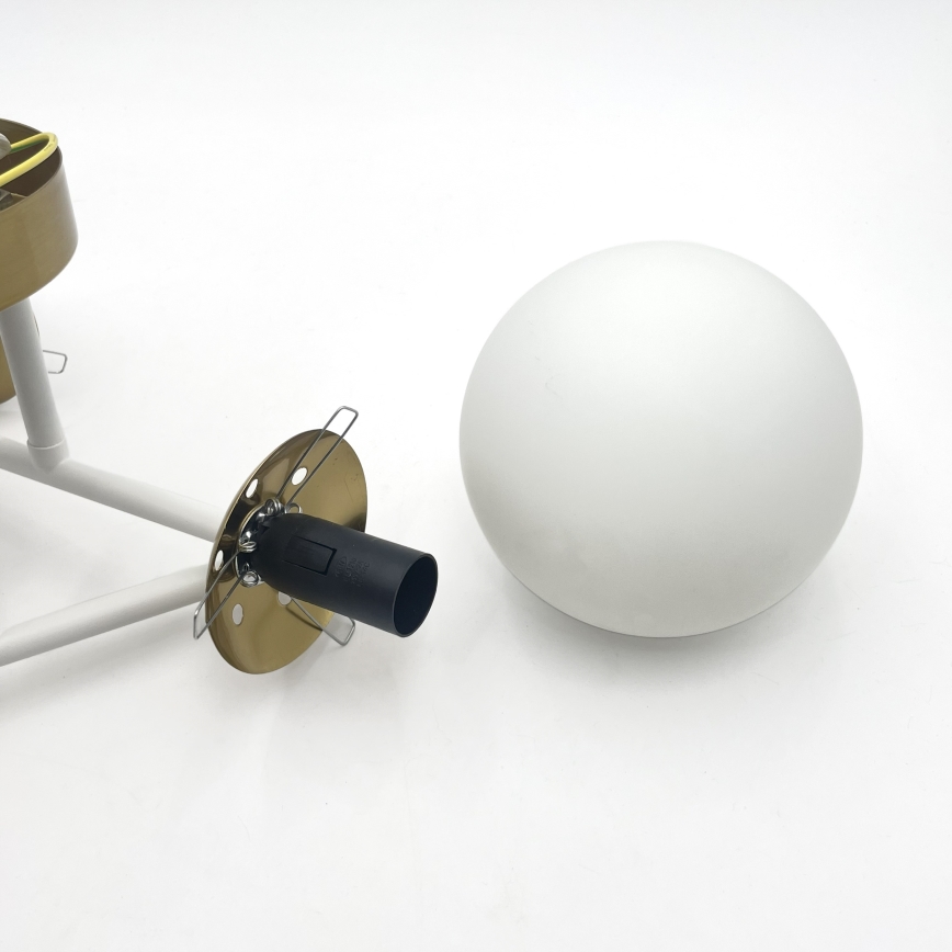 Brilagi - Prisadený luster MALIVA 3xE14/15W/230V zlatá/biela