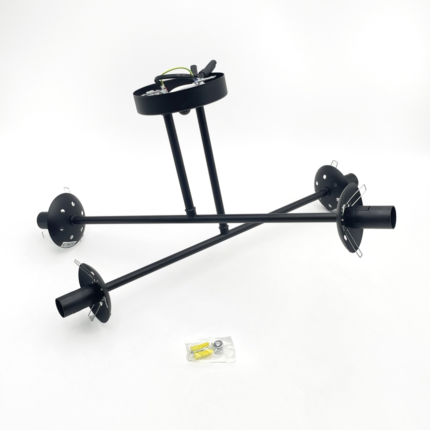 Brilagi - Prisadený luster MALIVA 4xE14/15W/230V čierna/číra