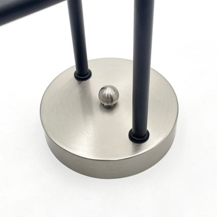 Brilagi - Prisadený luster MALIVA 4xE14/15W/230V matný chróm/dymová