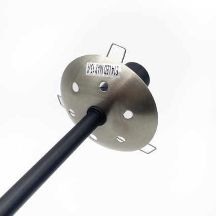 Brilagi - Prisadený luster MALIVA 4xE14/15W/230V matný chróm/dymová