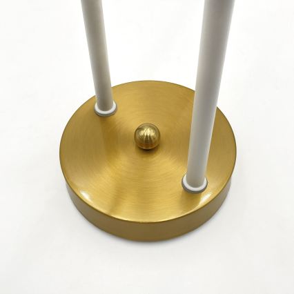 Brilagi - Prisadený luster MALIVA 4xE14/15W/230V zlatá/biela