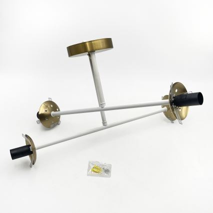 Brilagi - Prisadený luster MALIVA 4xE14/15W/230V zlatá/biela