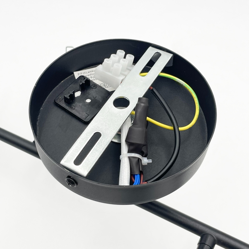 Brilagi - Prisadený luster MALONY 4xE14/20W/230V čierny