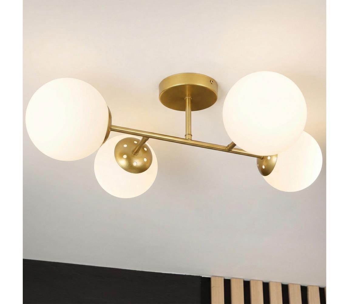 Brilagi - Prisadený luster MALONY 4xE14/20W/230V zlatý 8590828080435