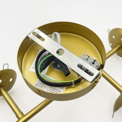 Brilagi - Prisadený luster MALONY 4xE14/20W/230V zlatý