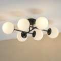 Brilagi - Prisadený luster MALONY 6xE14/20W/230V čierny