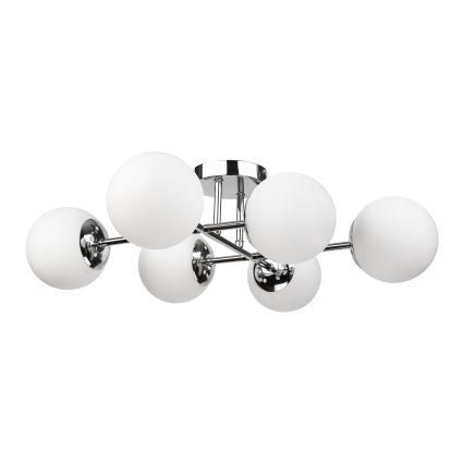 Brilagi - Prisadený luster MALONY 6xE14/20W/230V lesklý chróm