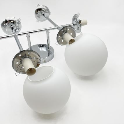 Brilagi - Prisadený luster MALONY 6xE14/20W/230V lesklý chróm