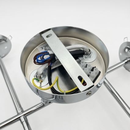 Brilagi - Prisadený luster MALONY 6xE14/20W/230V lesklý chróm