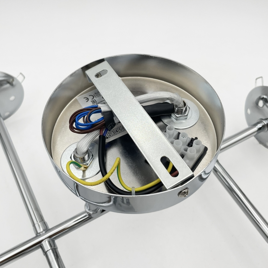 Brilagi - Prisadený luster MALONY 6xE14/20W/230V lesklý chróm