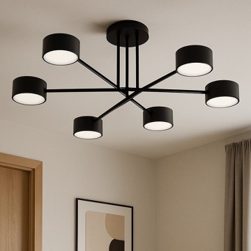 Brilagi - Prisadený luster MONO 6xGX53/12W/230V čierna