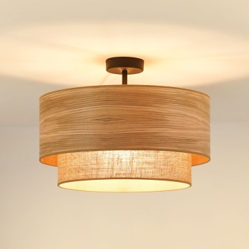 Brilagi - Prisadený luster MONTANA BOHO 1xE27/15W/230V pr. 45 cm hnedá
