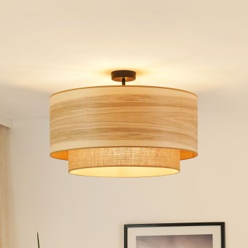 Brilagi - Prisadený luster MONTANA BOHO 1xE27/15W/230V pr. 60 cm hnedá